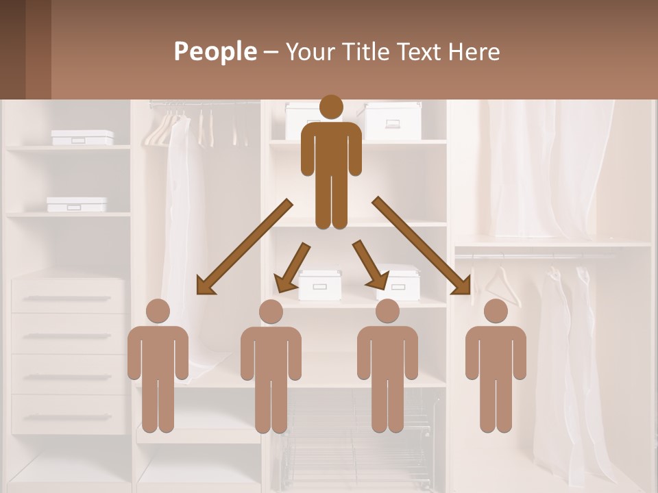 Water Wellness Woman PowerPoint Template