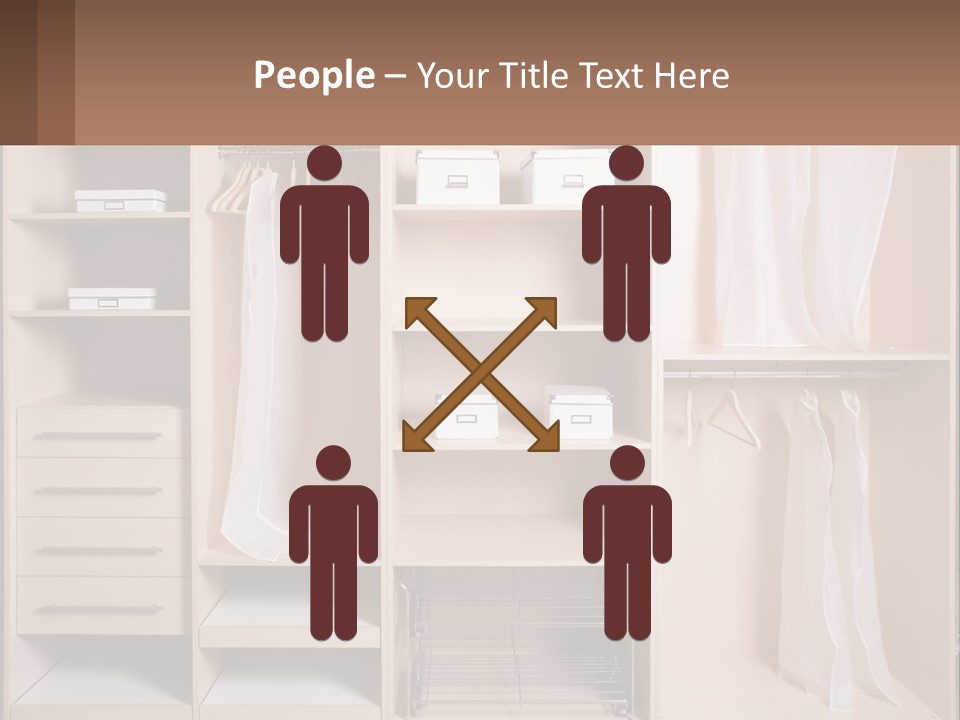 Water Wellness Woman PowerPoint Template