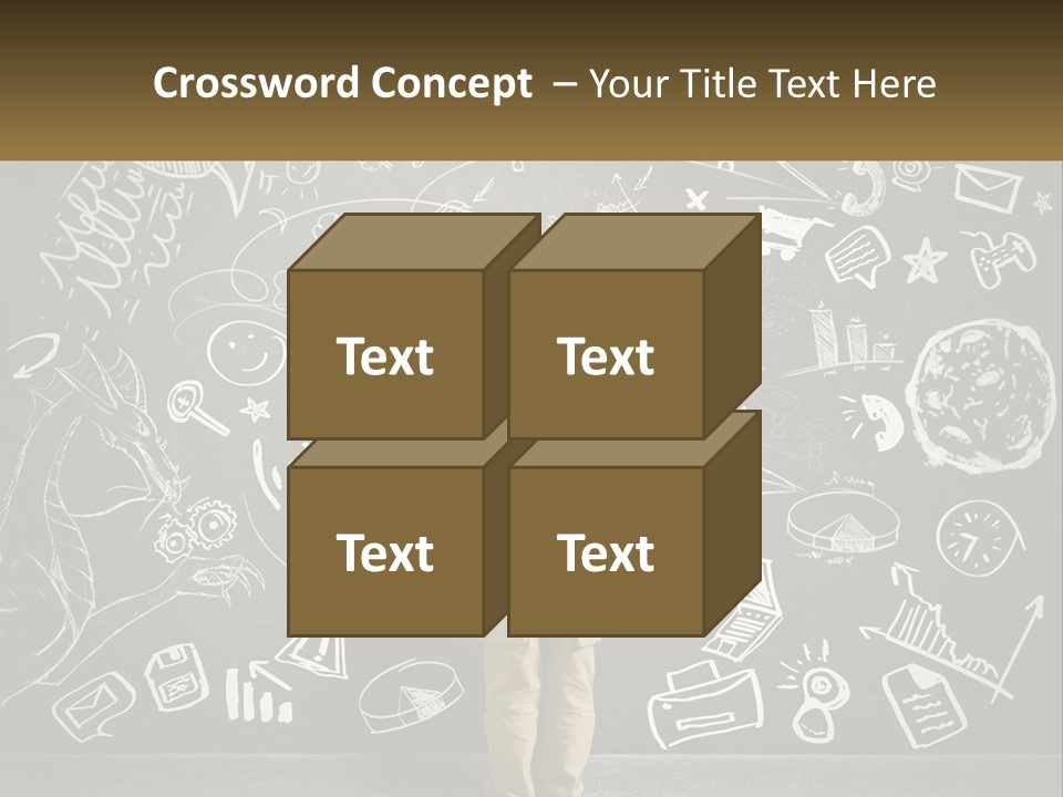 Daughter Calm Senior PowerPoint Template