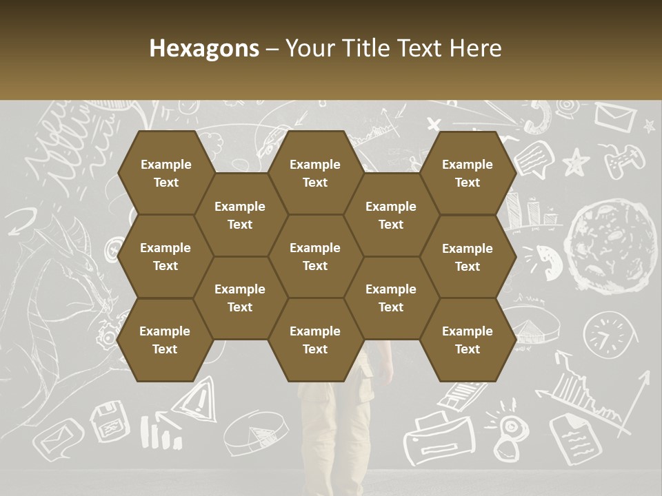 Daughter Calm Senior PowerPoint Template