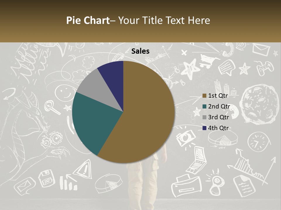 Daughter Calm Senior PowerPoint Template