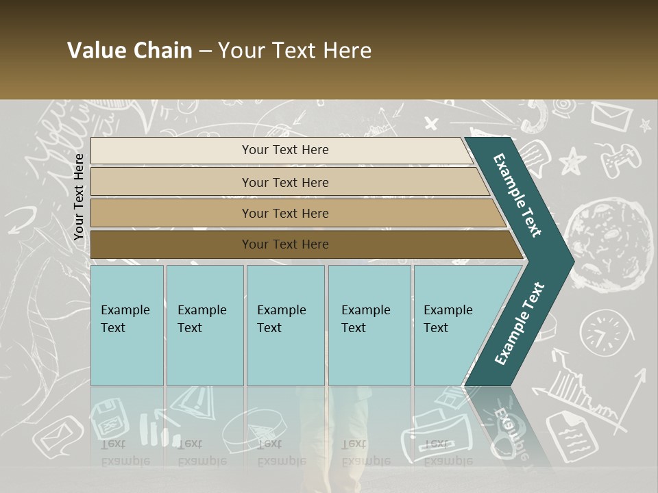 Daughter Calm Senior PowerPoint Template