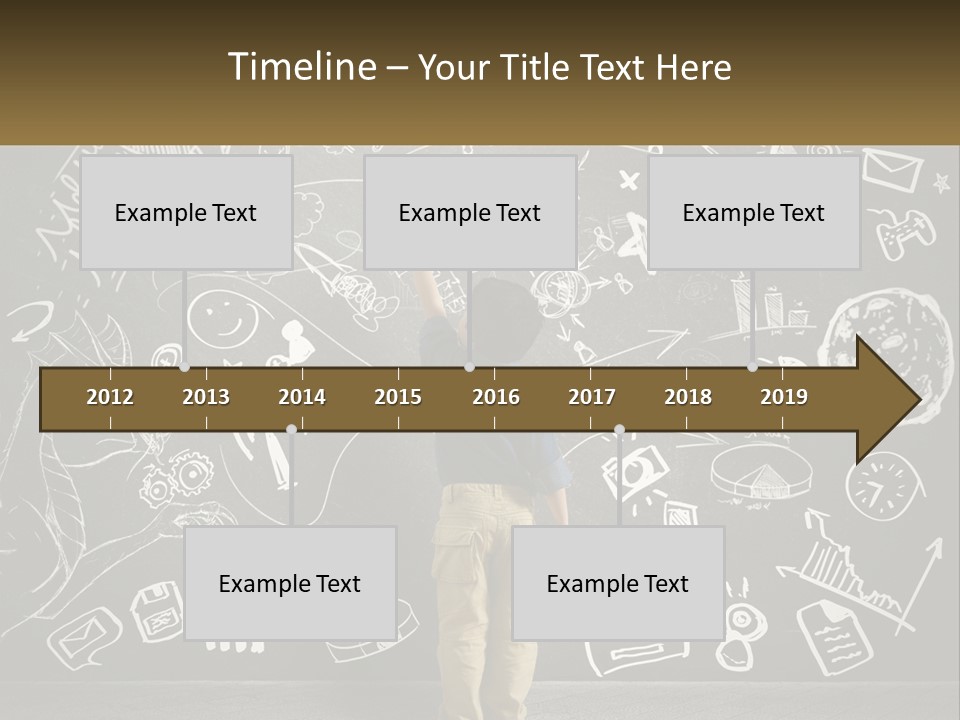 Daughter Calm Senior PowerPoint Template