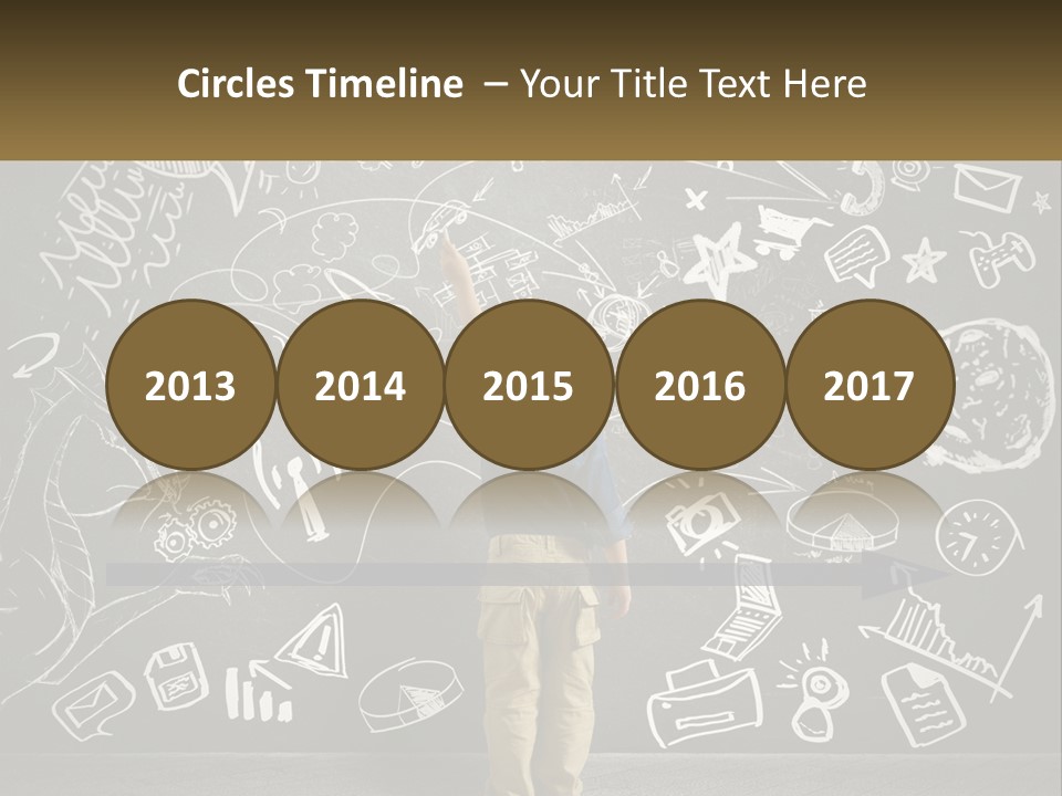 Daughter Calm Senior PowerPoint Template