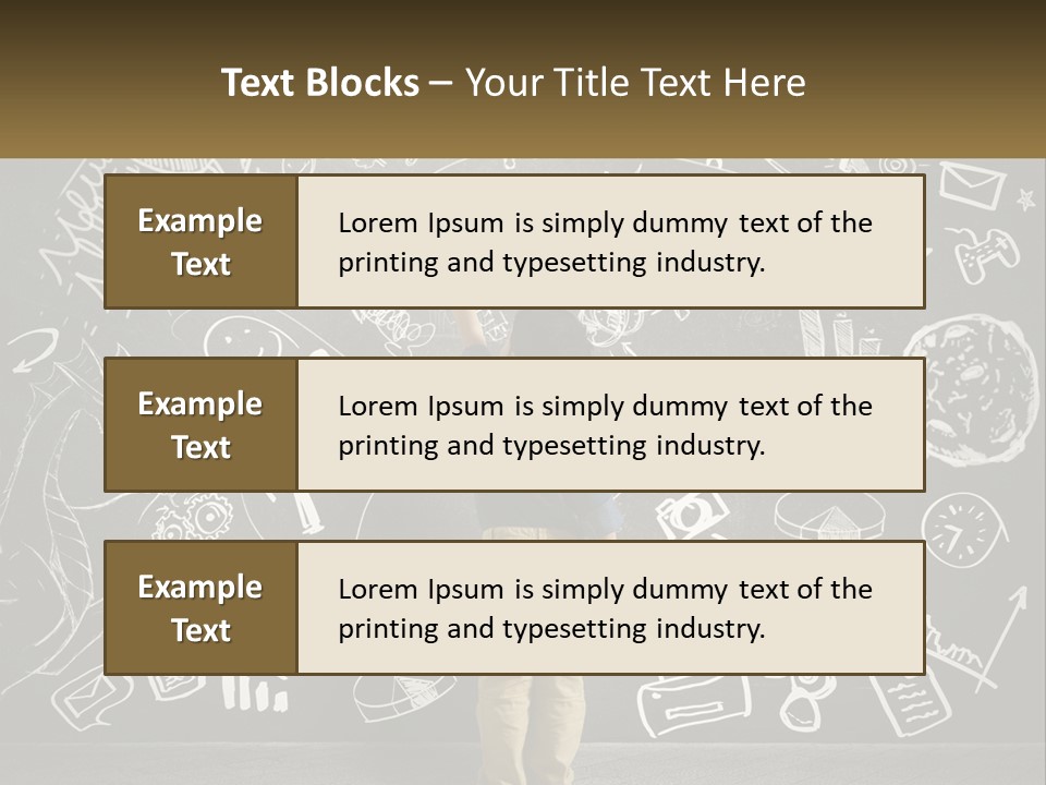 Daughter Calm Senior PowerPoint Template