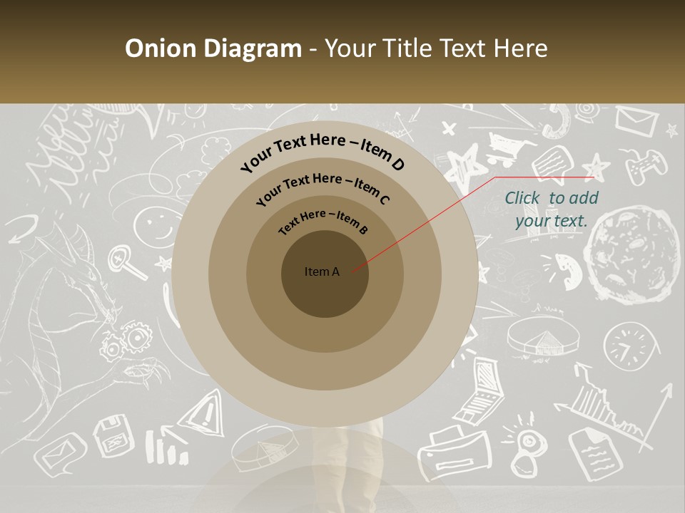 Daughter Calm Senior PowerPoint Template