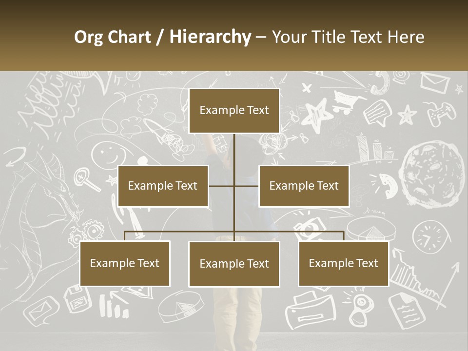 Daughter Calm Senior PowerPoint Template