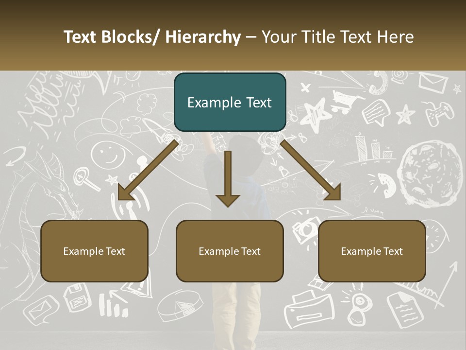 Daughter Calm Senior PowerPoint Template