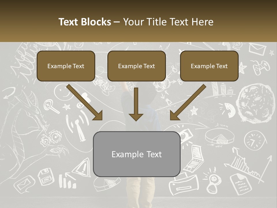 Daughter Calm Senior PowerPoint Template