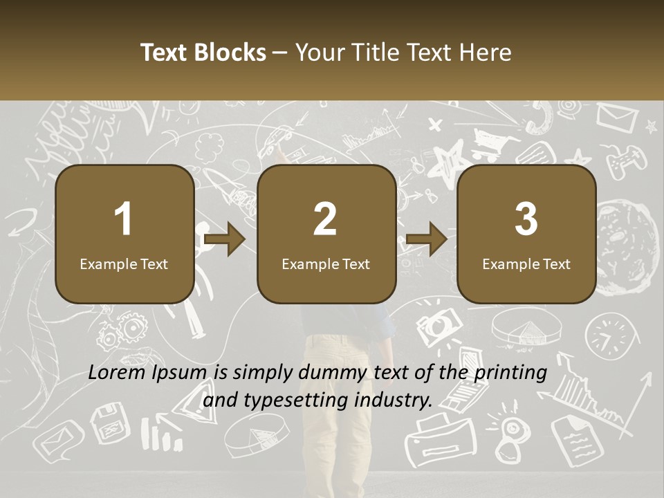 Daughter Calm Senior PowerPoint Template