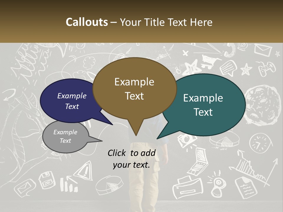 Daughter Calm Senior PowerPoint Template