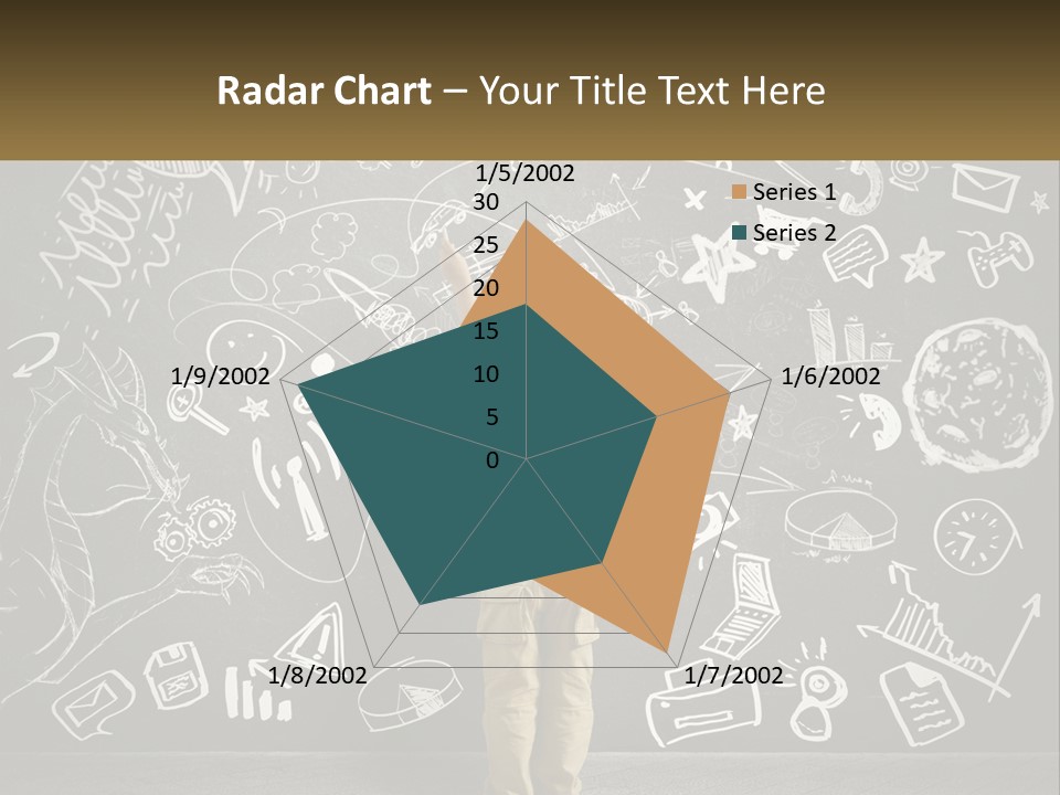Daughter Calm Senior PowerPoint Template