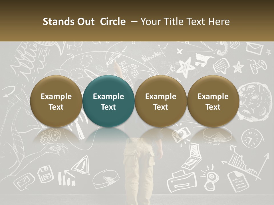 Daughter Calm Senior PowerPoint Template