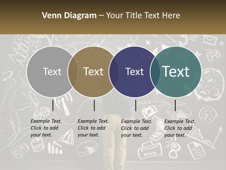 Daughter Calm Senior PowerPoint Template