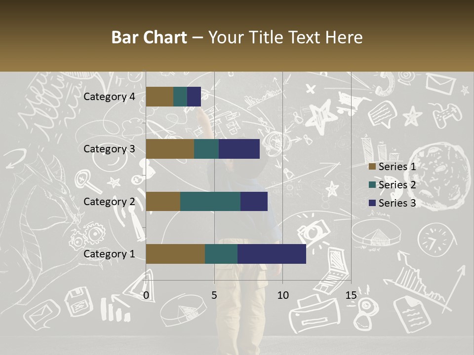 Daughter Calm Senior PowerPoint Template
