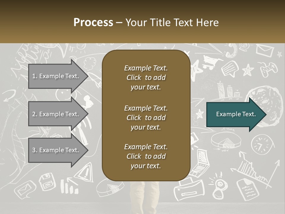 Daughter Calm Senior PowerPoint Template