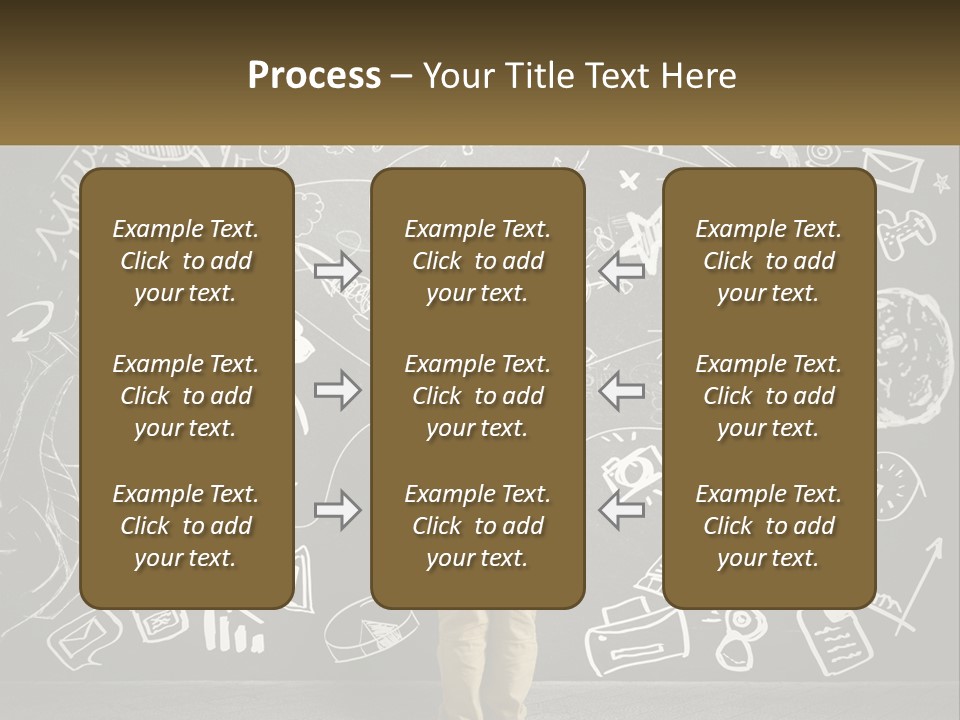 Daughter Calm Senior PowerPoint Template