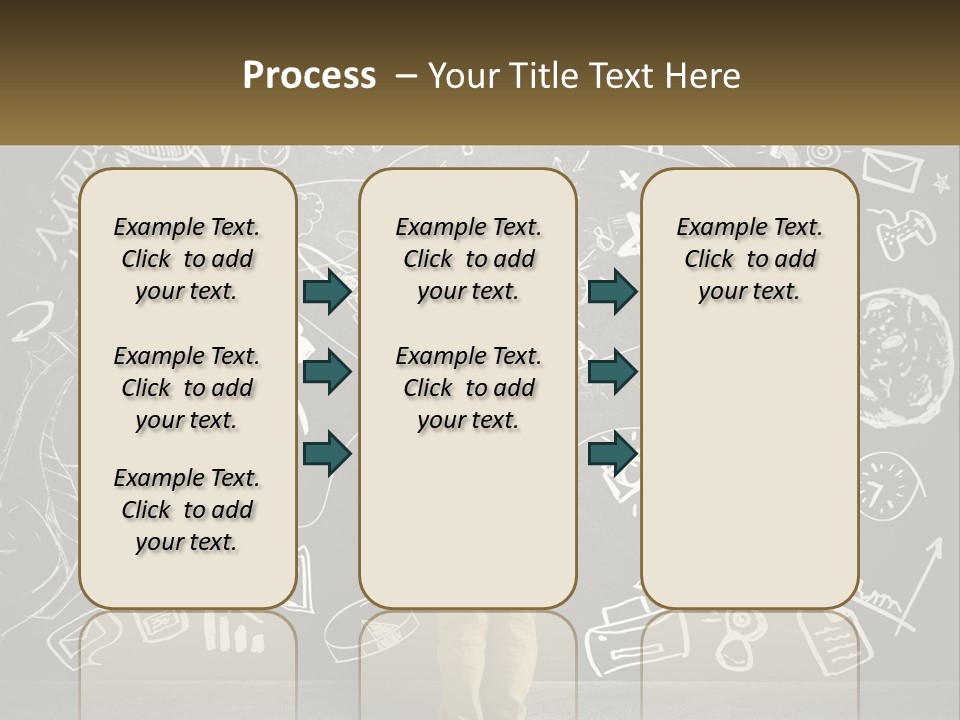 Daughter Calm Senior PowerPoint Template
