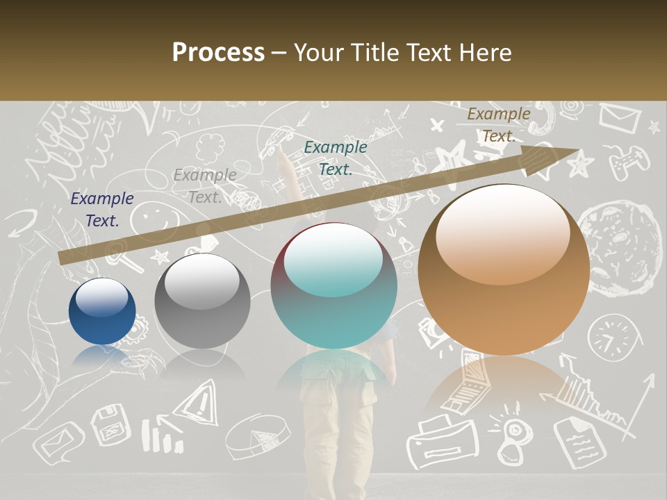 Daughter Calm Senior PowerPoint Template