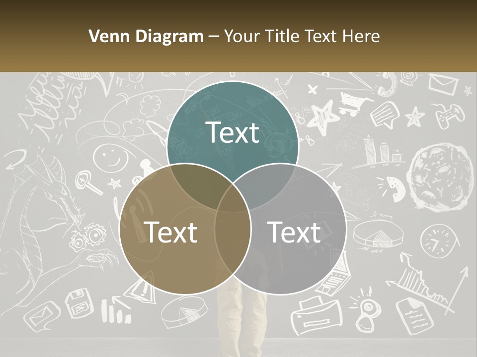 Daughter Calm Senior PowerPoint Template