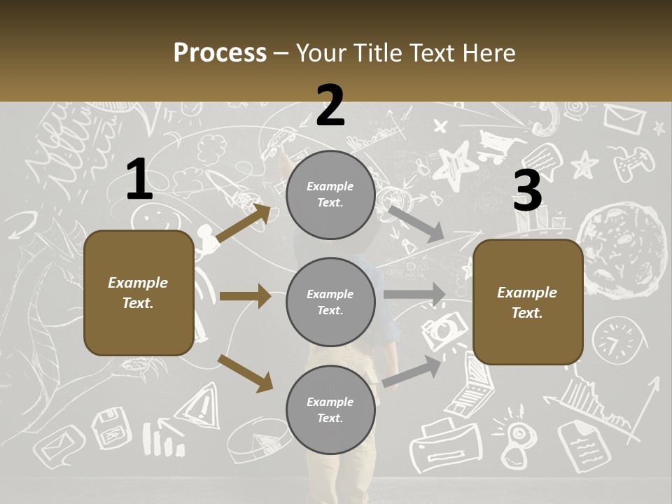 Daughter Calm Senior PowerPoint Template