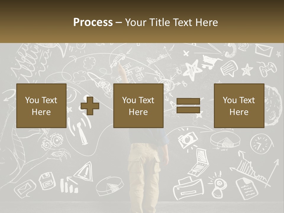 Daughter Calm Senior PowerPoint Template