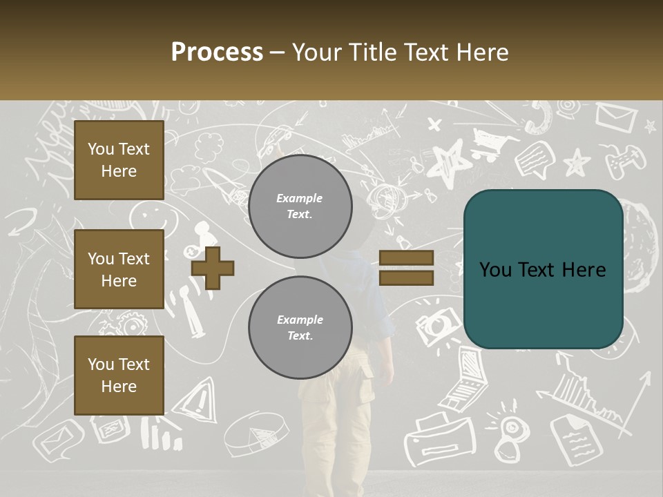 Daughter Calm Senior PowerPoint Template