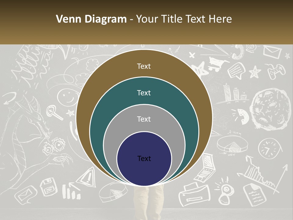 Daughter Calm Senior PowerPoint Template
