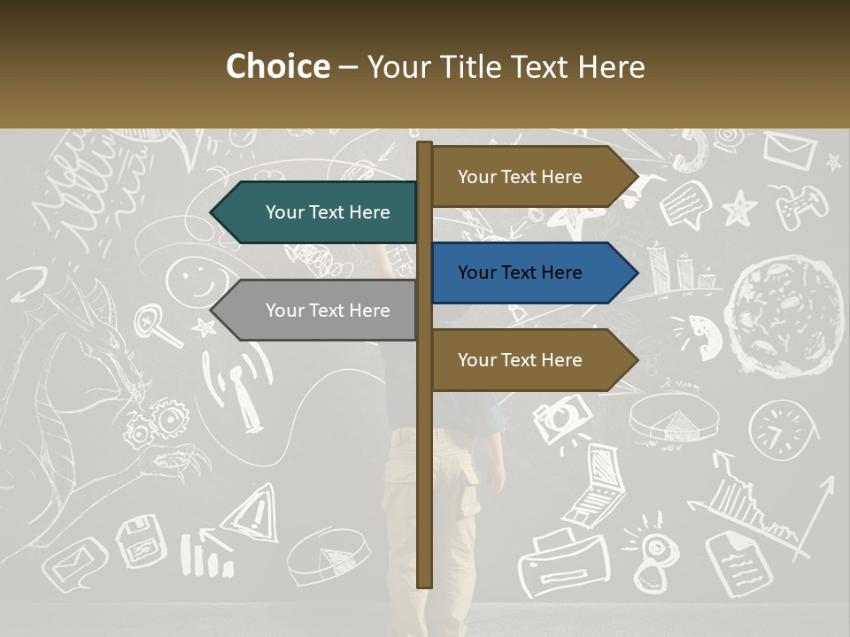 Daughter Calm Senior PowerPoint Template