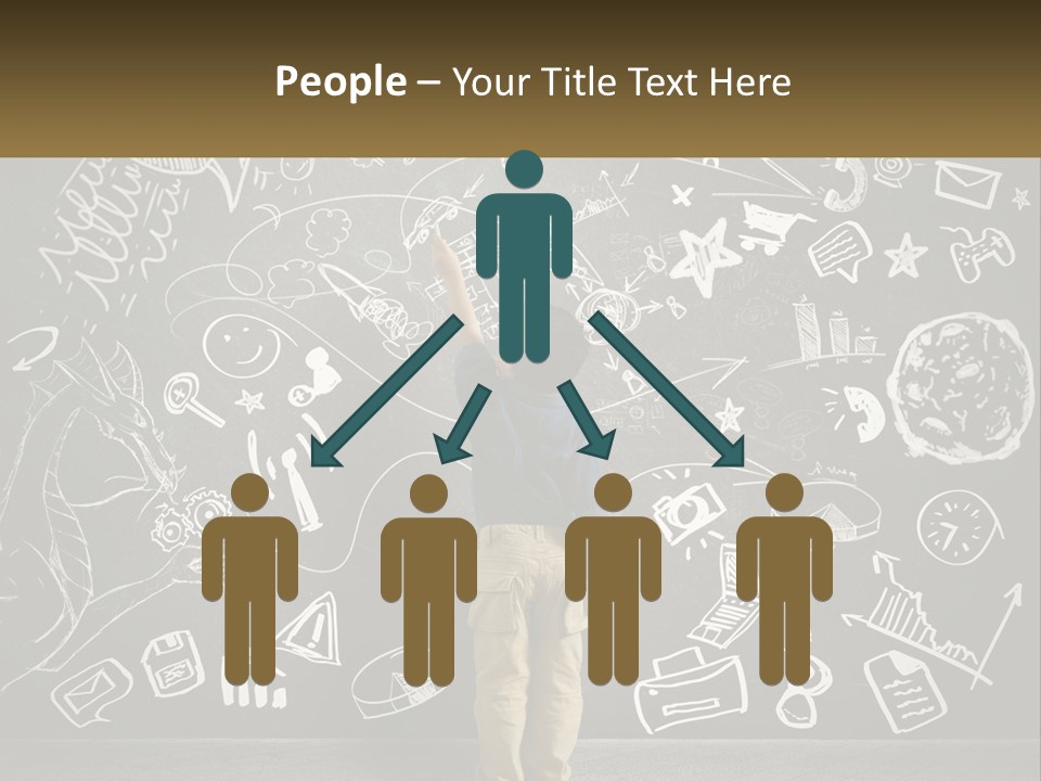 Daughter Calm Senior PowerPoint Template