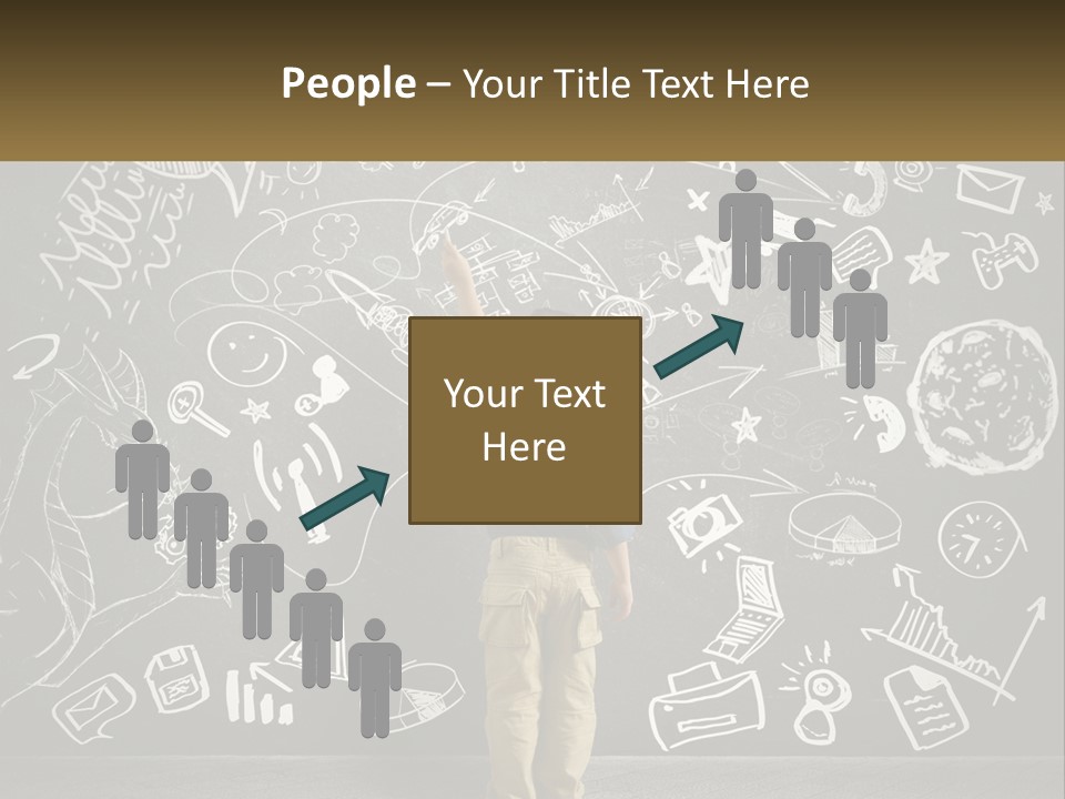 Daughter Calm Senior PowerPoint Template