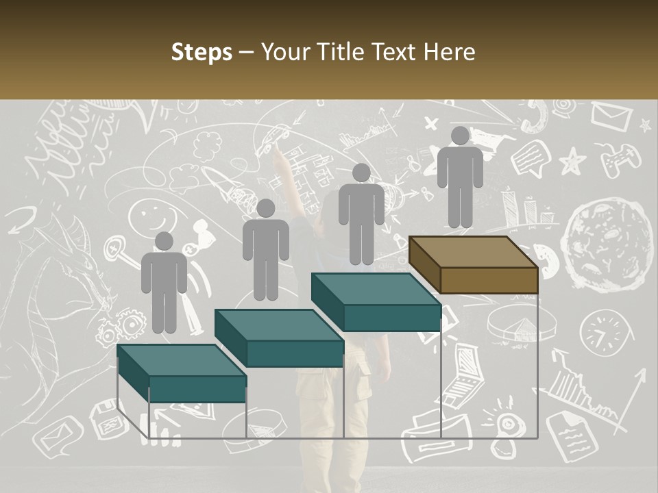 Daughter Calm Senior PowerPoint Template