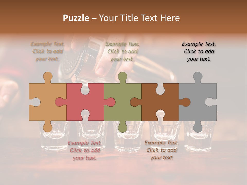 Retired Wellness Caucasian PowerPoint Template