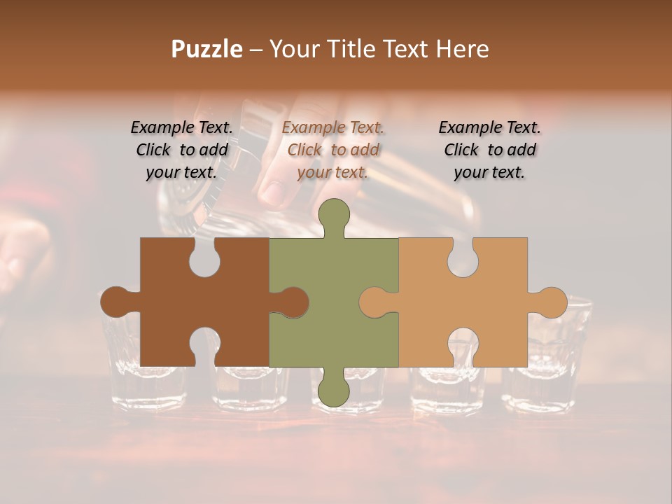 Retired Wellness Caucasian PowerPoint Template