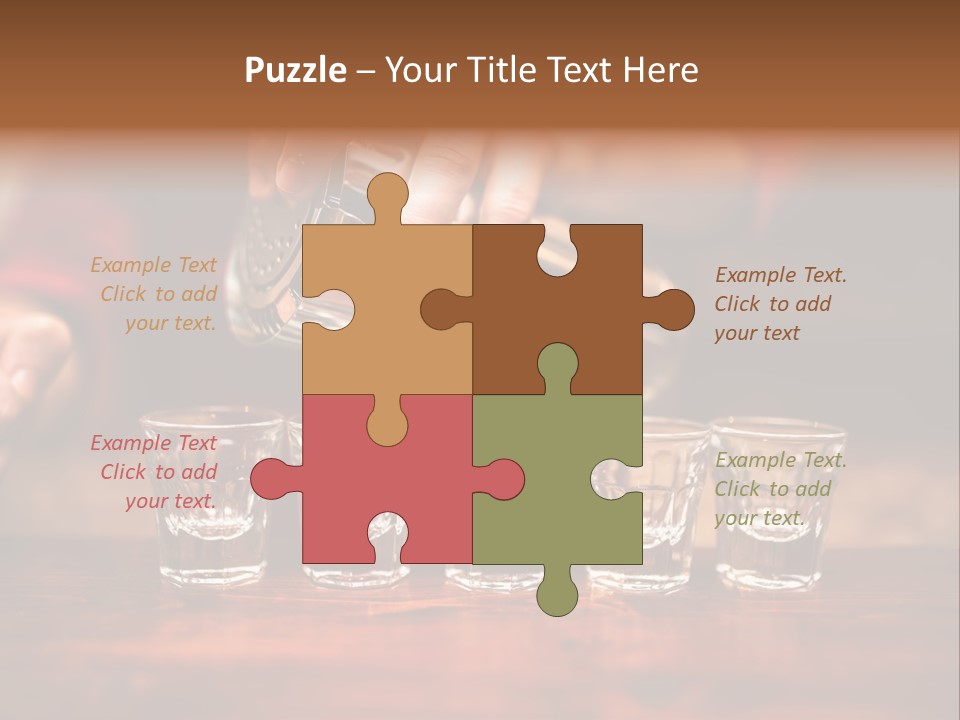 Retired Wellness Caucasian PowerPoint Template