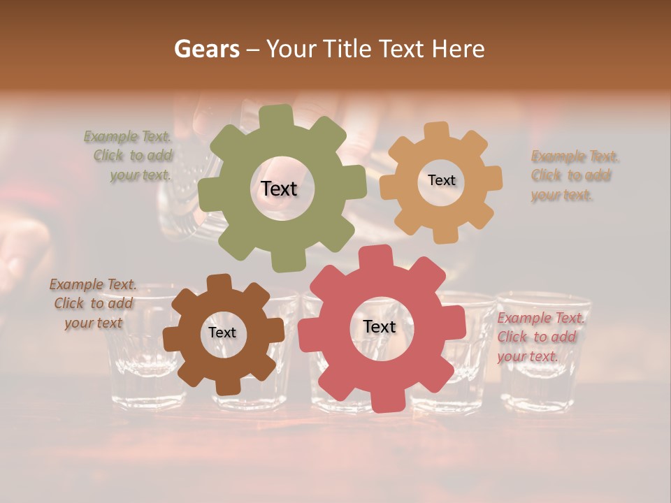 Retired Wellness Caucasian PowerPoint Template