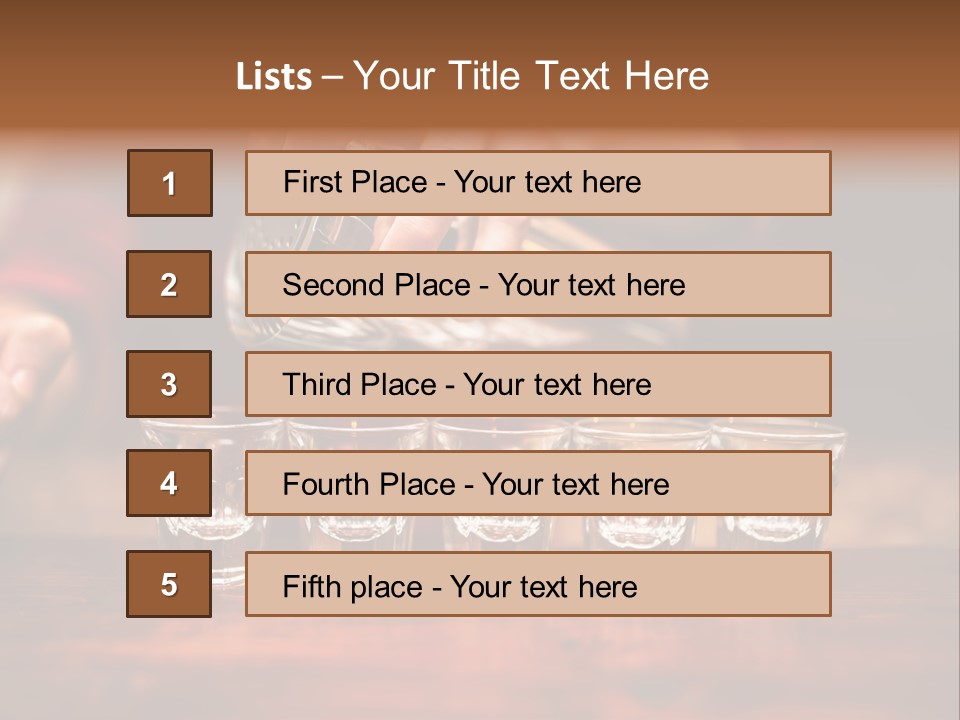 Retired Wellness Caucasian PowerPoint Template