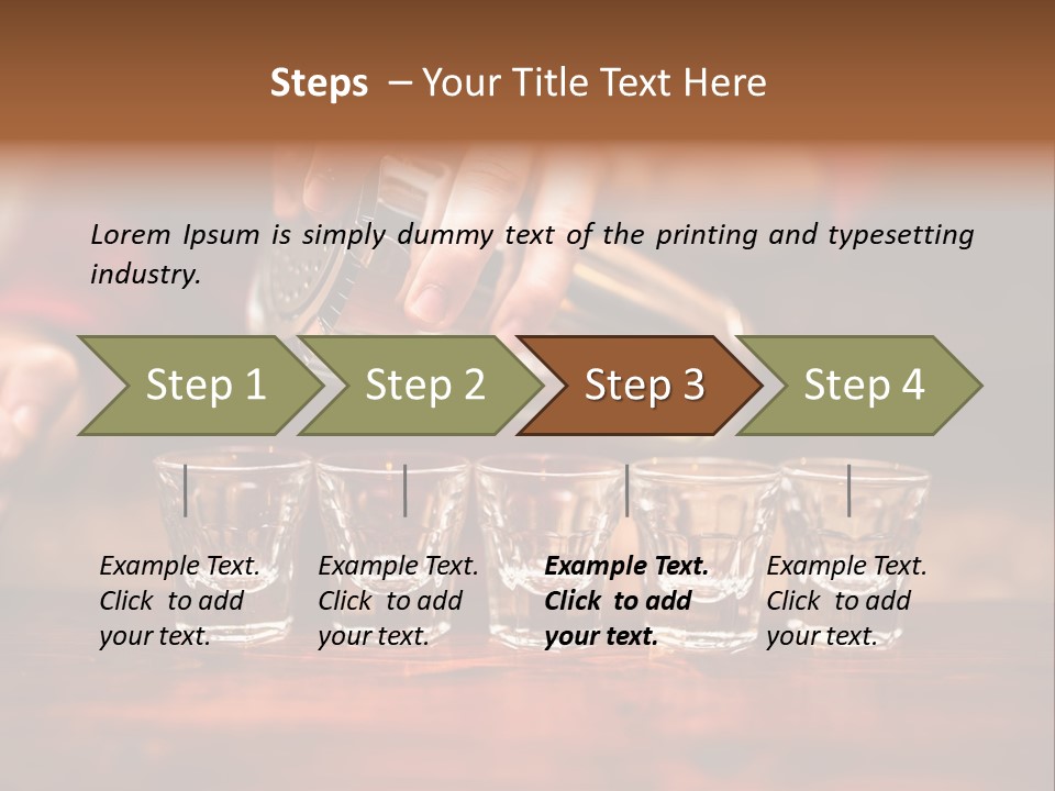 Retired Wellness Caucasian PowerPoint Template