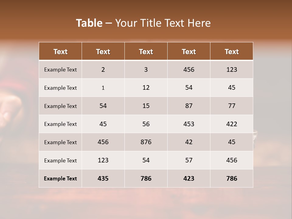 Retired Wellness Caucasian PowerPoint Template