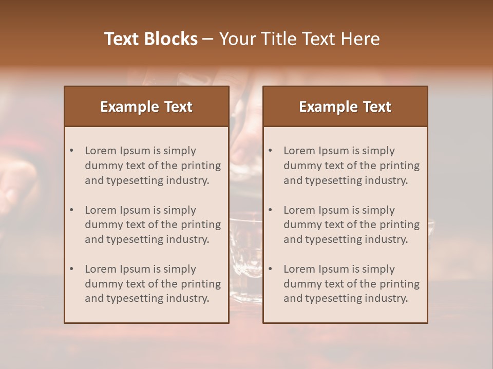 Retired Wellness Caucasian PowerPoint Template