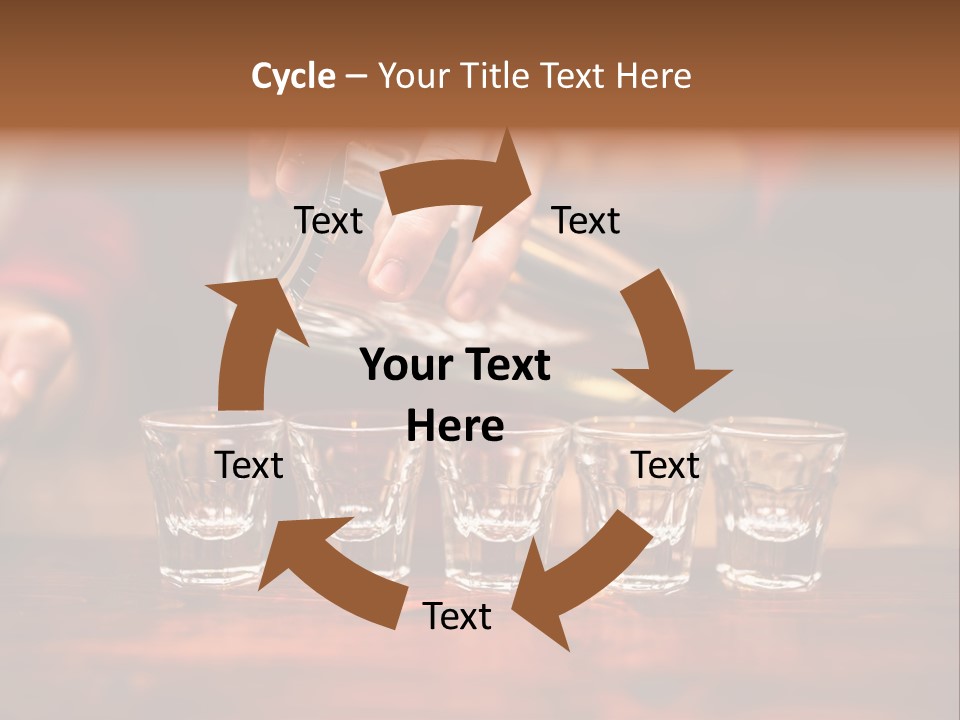 Retired Wellness Caucasian PowerPoint Template