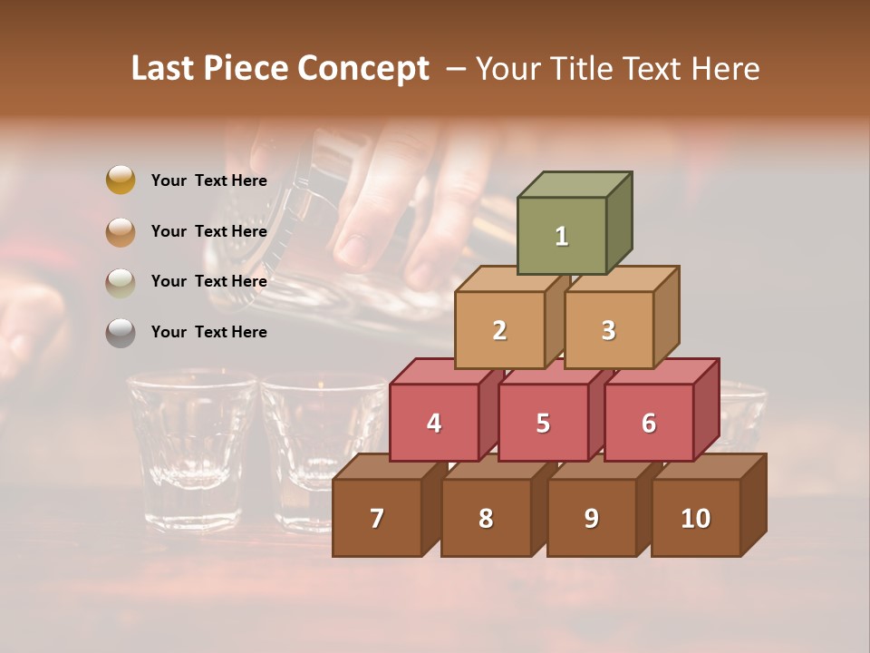 Retired Wellness Caucasian PowerPoint Template