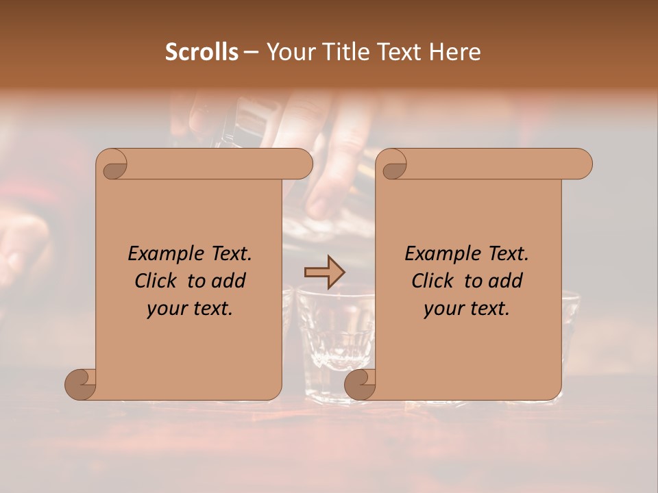 Retired Wellness Caucasian PowerPoint Template