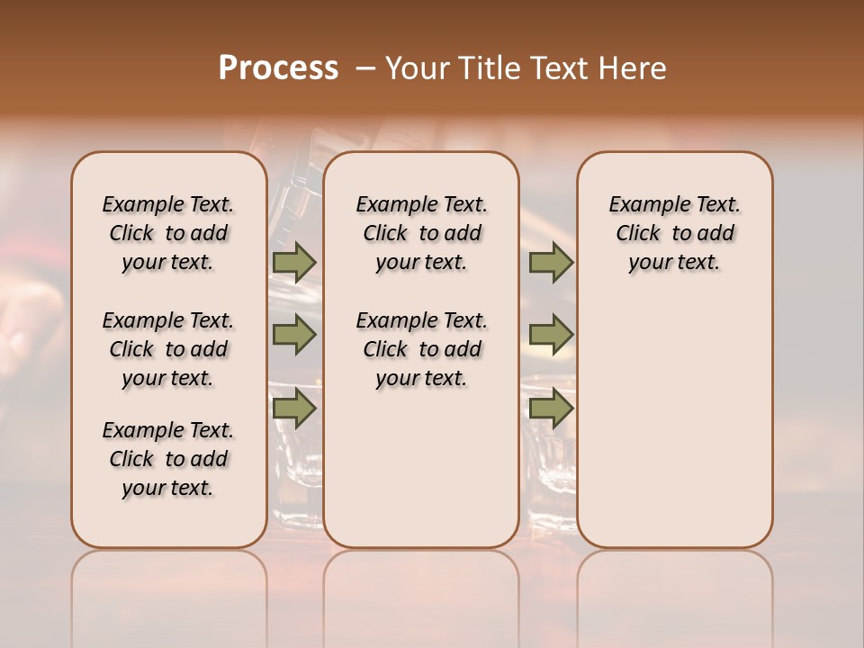 Retired Wellness Caucasian PowerPoint Template