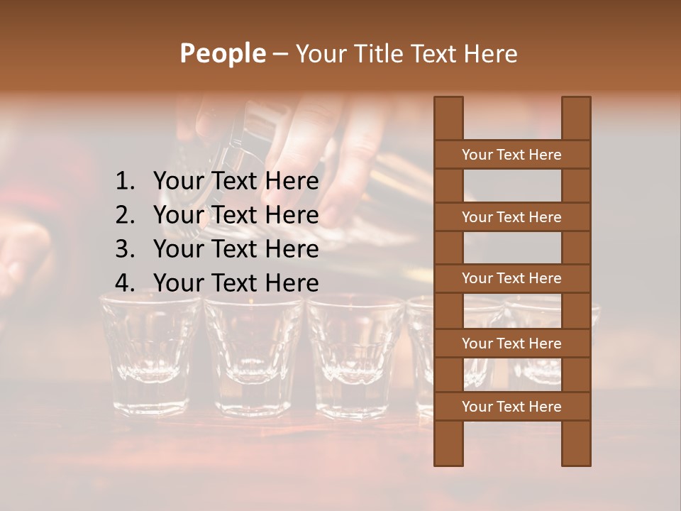 Retired Wellness Caucasian PowerPoint Template