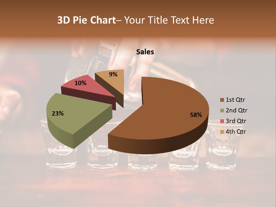 Retired Wellness Caucasian PowerPoint Template