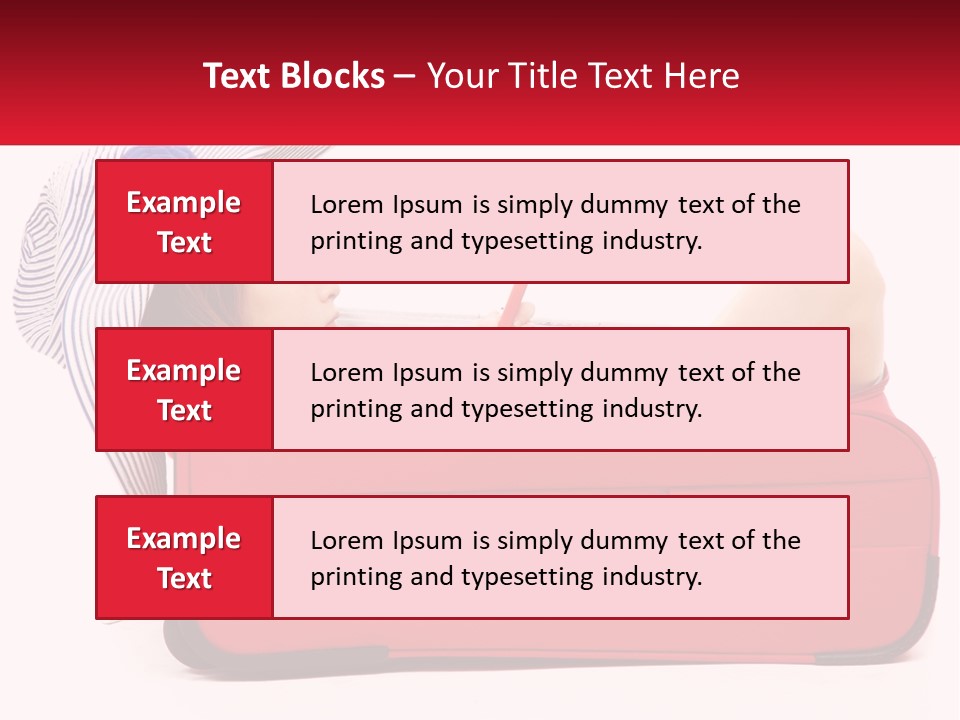 Lifestyle Peaceful Elderly PowerPoint Template