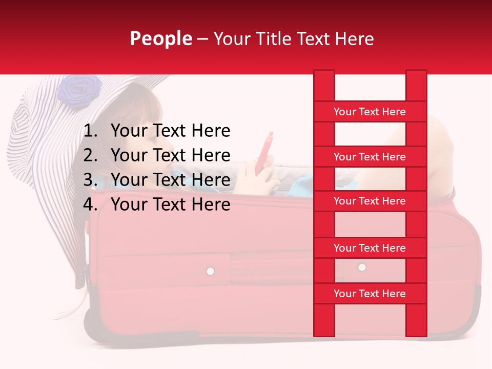 Lifestyle Peaceful Elderly PowerPoint Template