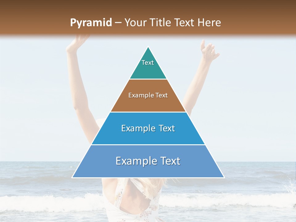 Coast Sunrise Portrait PowerPoint Template