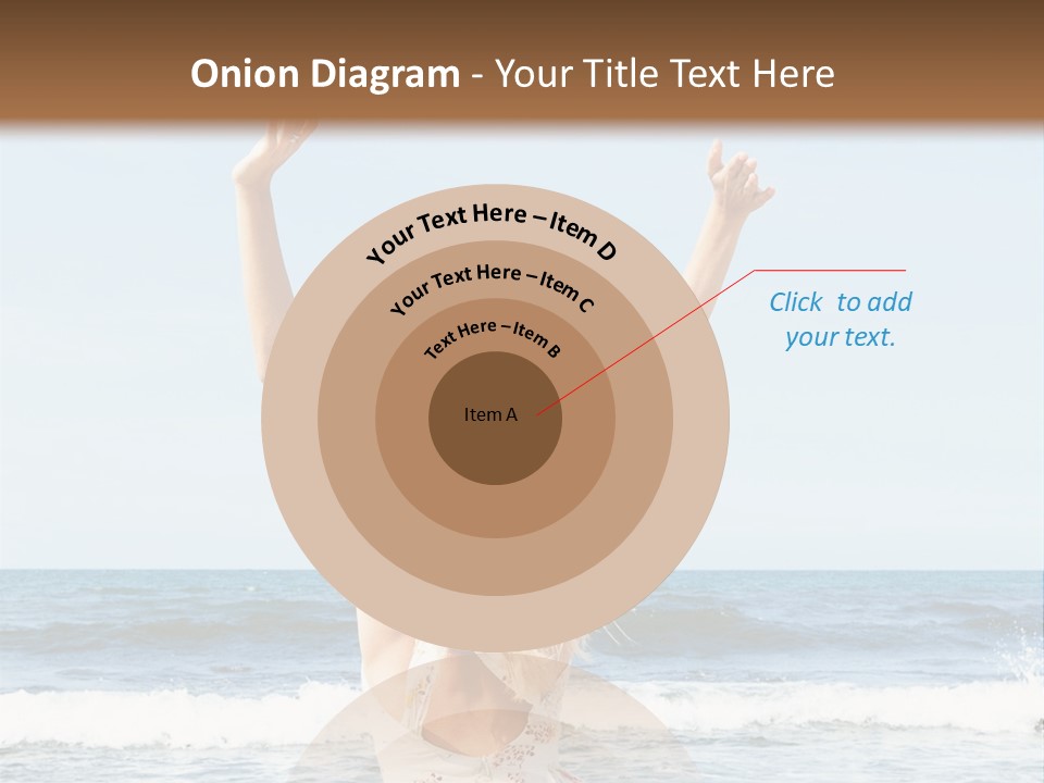 Coast Sunrise Portrait PowerPoint Template